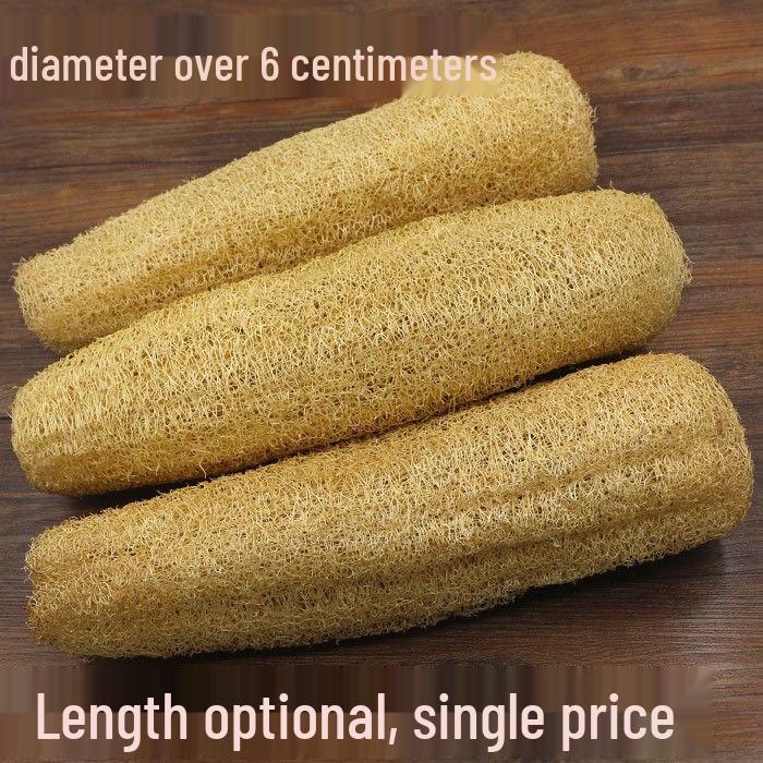 Loofah Dishwashing Brush & Sponge - Non-Stick Oil Remover for Pots and Dishcloths