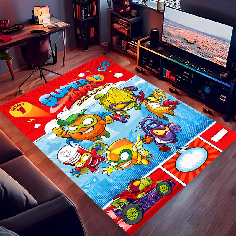 Superthings1 Printed Absorbent Washable Carpet, Non-Slip Bathroom Mats, Kitchen Rugs, Yoga Mat,Living Room Entrance, Camping Picnic Rugs