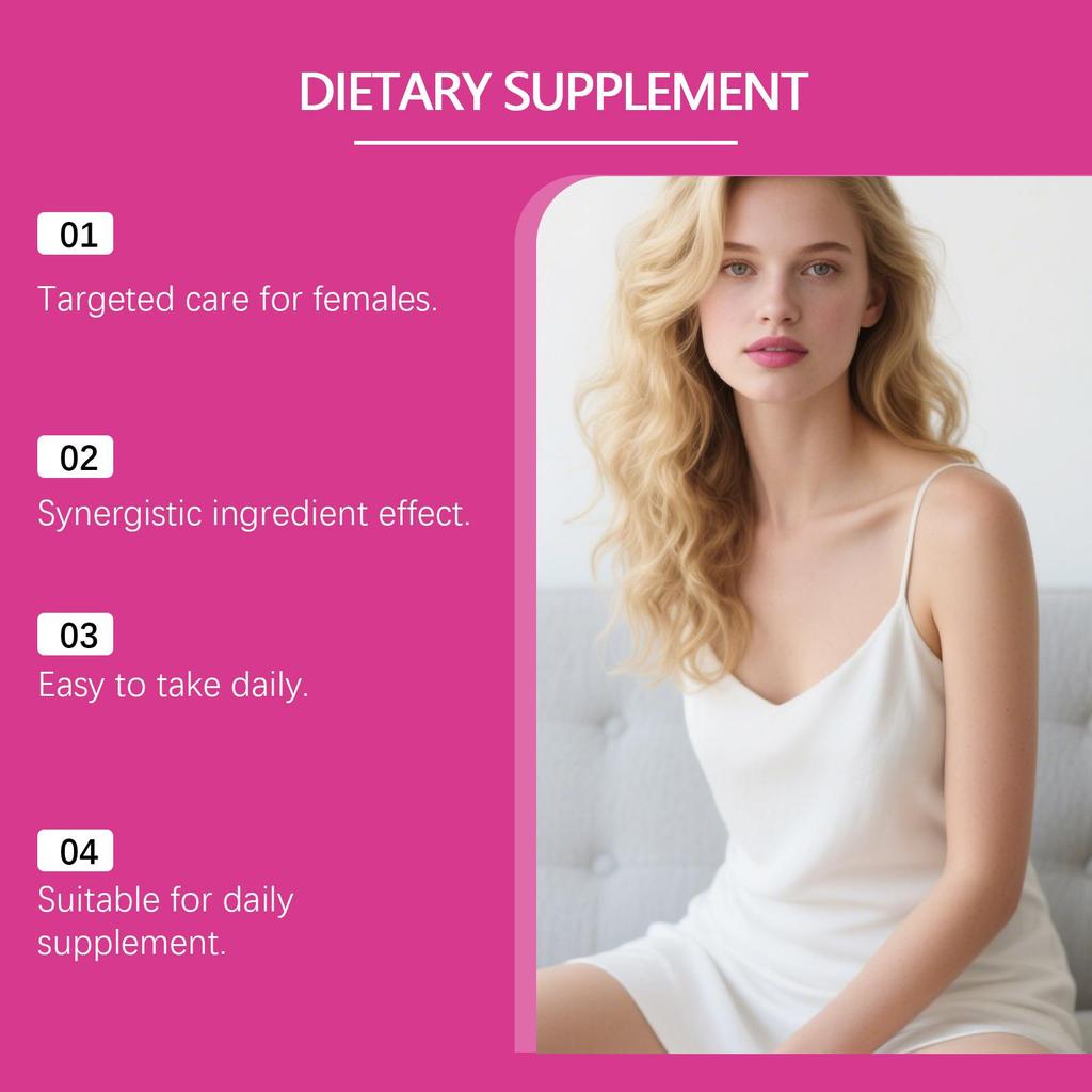 DOCTEAT Women's Probiotic Capsules for Vitality & Body Shape with Nutrients
