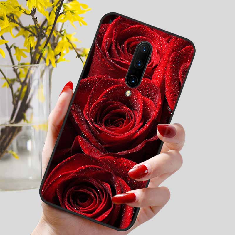 Phone Cover For Oneplus 7 Pro Case Lovely Printed TPU Silicon Soft Capa On for One Plus 7 7T Pro Oneplus7 7Pro Protection Covers