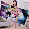 S-Sailor M-Moon Микрофибровое одеяло Быстросохнущие пляжные полотенца Большой размер Печать Супервпитывающее полотенце-одеяло для бассейна