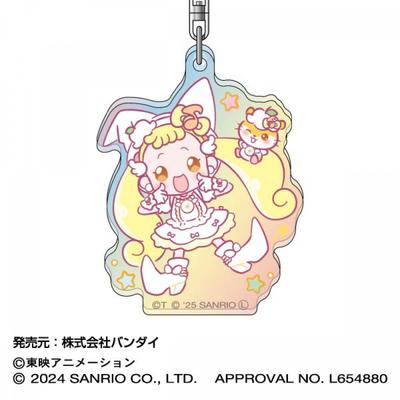 Sanrio Ojamajo Doremi X Персонажи Sanrio Акриловый брелок Тип Аврора 06 Хана X Корокоро Криллин