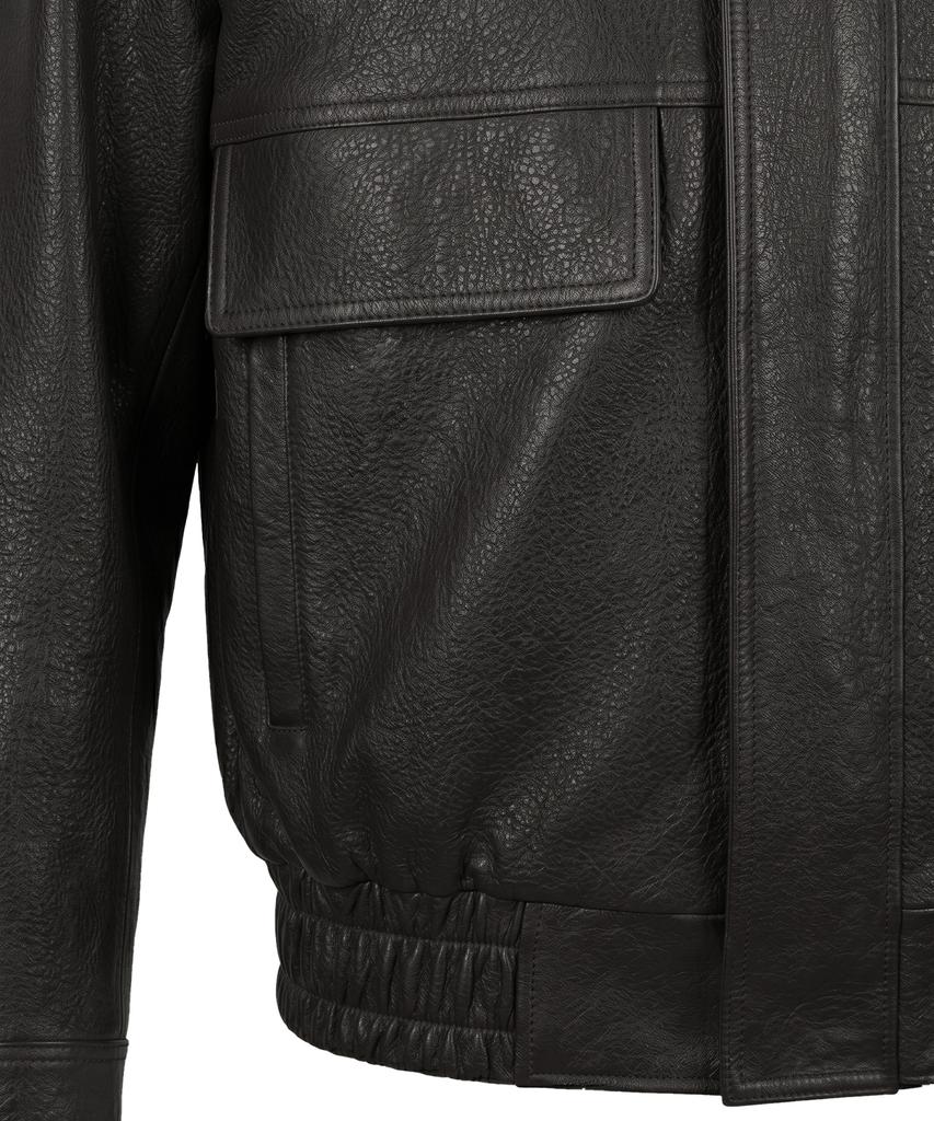 PINBLACK (Men) Borini Lambskin Bomber Jacket