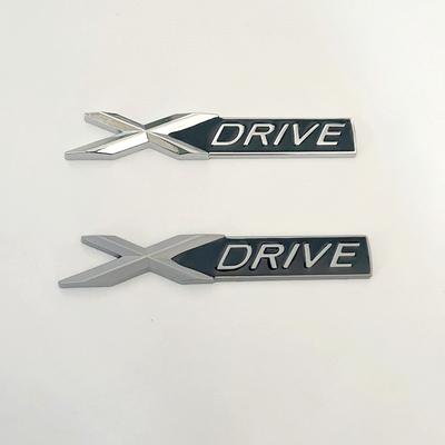 3D Металлическая эмблема X Drive Название Xdrive Шильдик на багажник автомобиля Для 328i 525 535d 530d G20 F10 Наклейка Xdrive Аксессуары