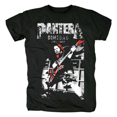 Vtg Pantera Dimebag Darrell Heavy Черная футболка унисекс