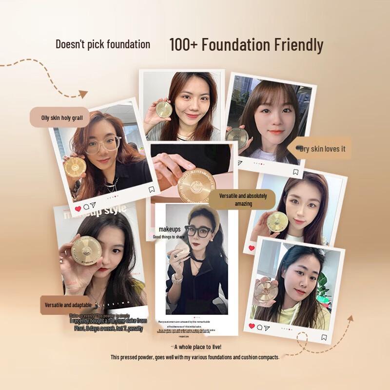 GALIMARD Компактная пудра «Золотая монета»