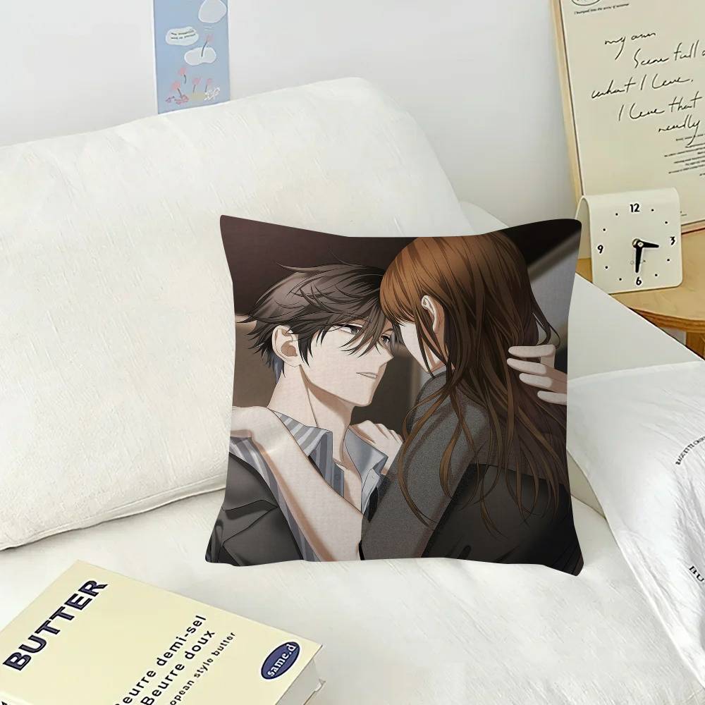 Аниме Игра Mystic Messenger Дизайн с кленовыми листьями Наволочка Счастливый Осенний Урожай декор Праздничный Декорати Наволочка