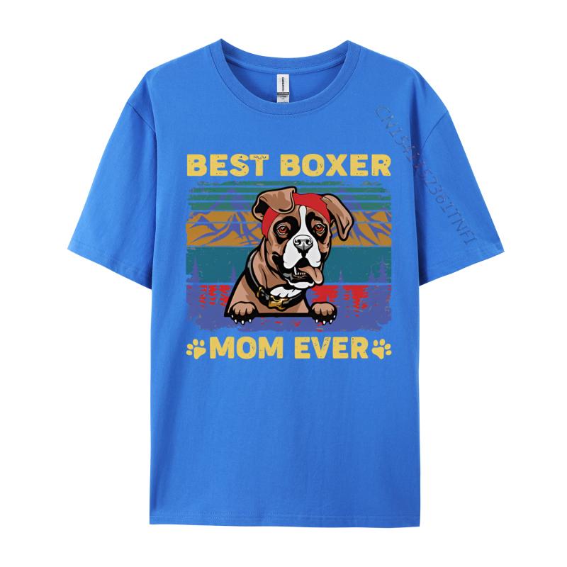 Boxer Dog Lover Funny Vintage Retro Tshirt Top Tshirts Party Coupons Cotton Tops Tees Sports T Shirt Men