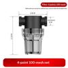 Садовый фильтр для полива 1/2'' 3/4'' 1'' Система капельного полива Префильтр от примесей Фильтр для водяного насоса ПВХ Бытовой фильтр-сетка для водопроводной трубы