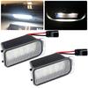 1/2 шт. для Ford KUGA S MAX MONDEO MK4 MK5 MK2 FIESTA 2008-2019 FOCUS Автомобильный фонарь номерного знака 12 В Светодиодный фонарь сигнала номера