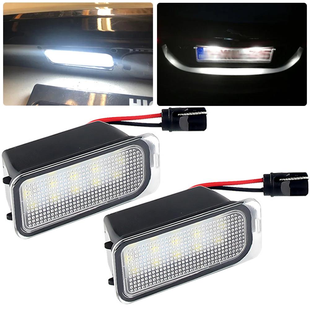 1/2 шт. для Ford KUGA S MAX MONDEO MK4 MK5 MK2 FIESTA 2008-2019 FOCUS Автомобильный фонарь номерного знака 12 В Светодиодный фонарь сигнала номера