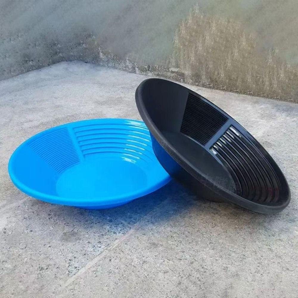 Prospecting Gold Pan Bowl Gold Panning Equipment Drop Resistant Gold Sieve Basin River