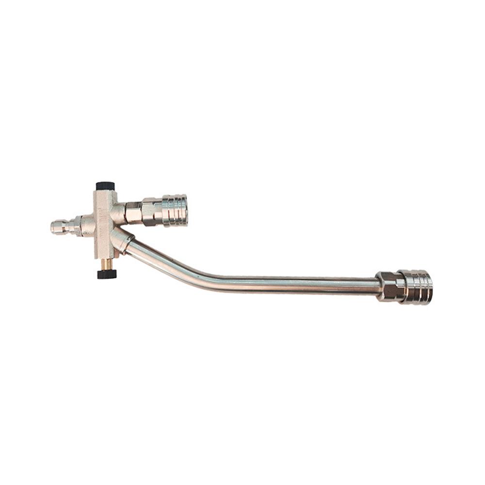 Foam Cannon for Pressure Washer with Dual-Connector Tool, Car Foam   with 1/4'' Quick Connect 1L Transparent Bottle