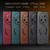 Роскошный кожаный магнитный чехол Magsafe для Xiaomi 14 13 12S 11 13T 5G автомобильный чехол силиконовый противоударный полный защитный чехол