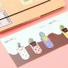 3 Pcs Cute Cactus Magnetic Bookmarks Books Marker of Page Student Stationery School Office Supply