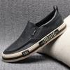 Flat Round Toe Leather Loafers Shoes for Men Retro Pu Classic Original 2025 Trend Man Casual Shoe Legitimate Low Price Cowhide