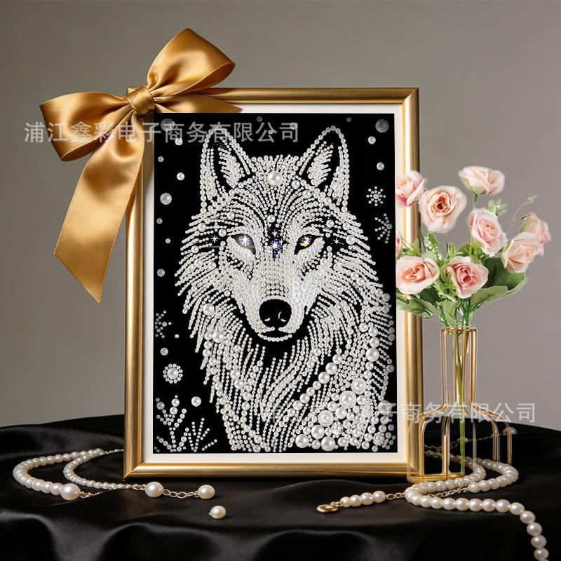 30x40CM Pearl Painting DIY Kit Modern Unframed Wall Art Home Decor