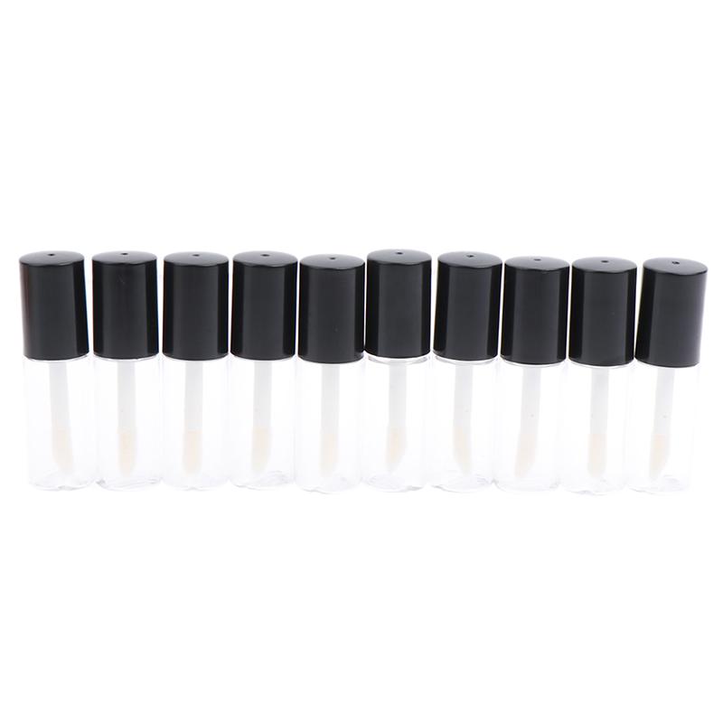 10Pcs 3Ml Empty Lip Gloss Tube Diy Plastic Lip Gloss Bottles Cosmetic Container