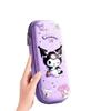 Sanrio 3D Куроми Мелоди Циннаморолл Пенал Мультяшный Большой Вместимости Сумка для Канцелярских Принадлежностей Пенал Для Учеников