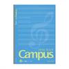 KOKUYO Note Campus Note Music Book Wireless Binding Semi-B5 5 Line Score 12 Rows 30 Sheets On-38N