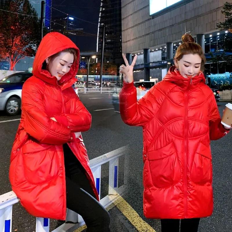 Women's All-match Western-style Padded Jacket, Women's Padded Jacket, Loose Bread Jacket, Mid-length Padded Jacket