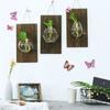 Vintage Wall Mount Glass Vase Creative Plant Flower Pots Aquarium Hydroponic Container Hotel