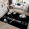 D-Depeche M-Mode Kitchen Mat Kids Room Bedroom Decoration Balcony Anti-Slip Doormat Living Room Alfombra