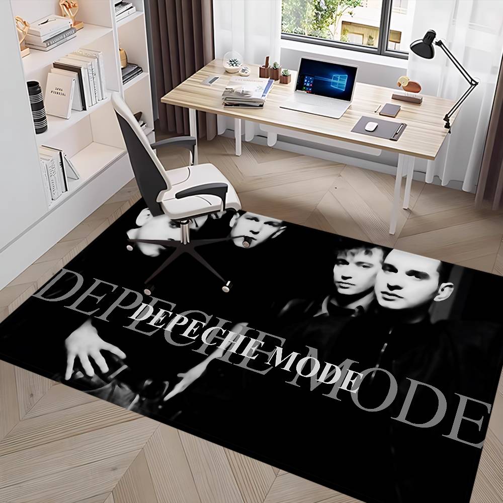 D-Depeche M-Mode Kitchen Mat Kids Room Bedroom Decoration Balcony Anti-Slip Doormat Living Room Alfombra