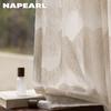 1 шт. NAPEARL Нордическая Горная Вуаль Штора с Вырезом в Виде Горного Цветка Прозрачная Штора для Спальни Гостиной Домашний Декор