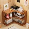 Desktop Storage Rack Sundries Organizer Multi-layer Design Large Capacity Multifunction Book Corner Storage Holder