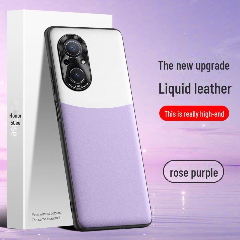 Чехол из жидкой кожи Honor 50se: Защитный чехол от падения и обрастания