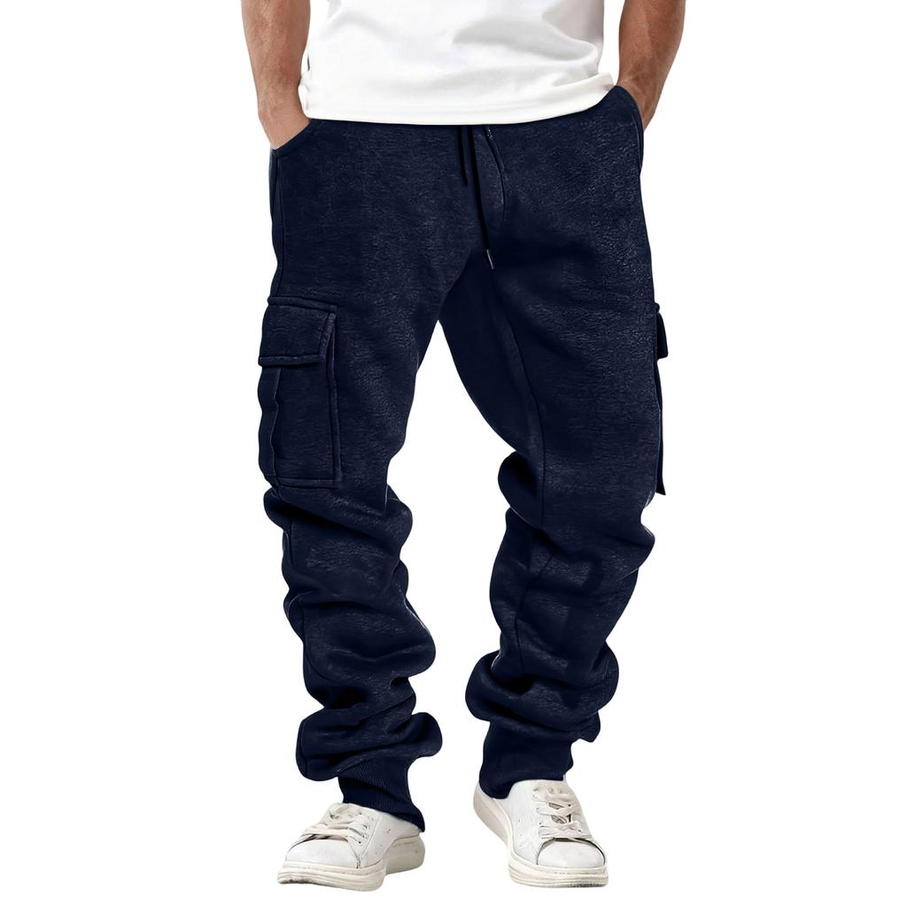 Men's Sports Leisure Versatile Multiple Pockets Workwear Trousers