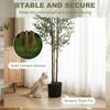 Decorative Artificial Plant 175 Cm Silk Olive Tree With 787 Leaves In Cement Pot Fake Plant
