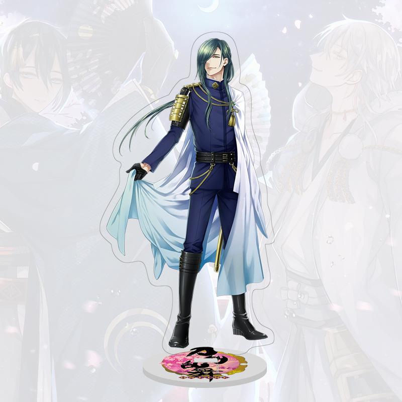 Anime Touken Ranbu Online Acrylic Stand Figures Model Plate Mikazuki Munechika Hotarumaru Kogitsunemaru Imanotsurugi Toys