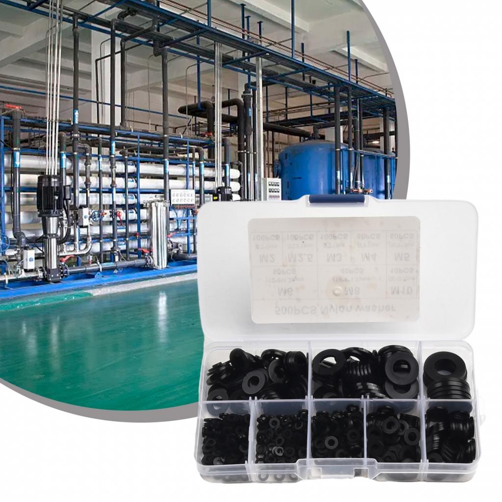 Нейлоновое резиновое уплотнительное кольцо для шланга M2-M10 Резиновое уплотнение