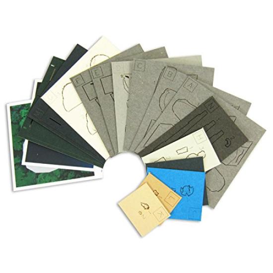 Гигантские кресла-мешки Sankei Studio Ghibli mini Принцесса Мононоке Моро и Ашитака Бумага Craft Non-Scale MP07-42