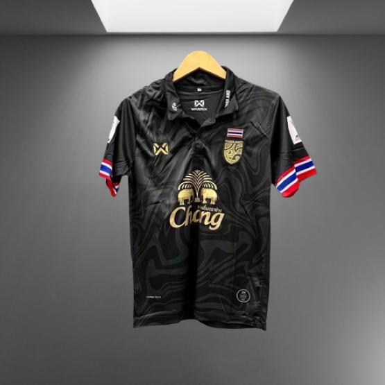 ТАИЛАНД Национальный футбол Футбольная тренировка ДЖЕРСИ CHEER Фанатская версия Быстросохнущая рубашка Поло Полиэстер Униформа с короткими рукавами Логотип слона Спорт на открытом воздухе