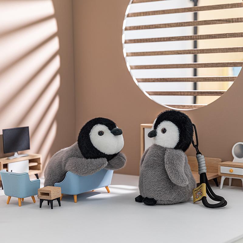 Серия Сокровище Ладони Плюшевая Игрушка Кукла Милый Гиппопотам Имитация Животного Детская Мультяшная Кукла Брелок