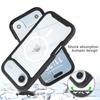 For iPhone Air Magnetic Case PC + TPU Protective Phone Cover with PET Screen Film