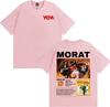 Rock Band Morat Asuntos Pendientes 2025 Tour Merch T-shirt Men Women Fashion Hip Hop Pop Music T Shirts O-Neck Oversized T Shirt