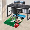 3D Printed Mickey Mouse,Donald Duck,Goofy Anti-Slip Rug - Machine Washable Office Rug for Living Room, Bedroom, Office - Multiple Sizes