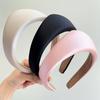 Simple Triangular Solid Color Headband Anti Slip Adult Wide Edge Headband For Girls Retro 2025  Hair Accessories Gift