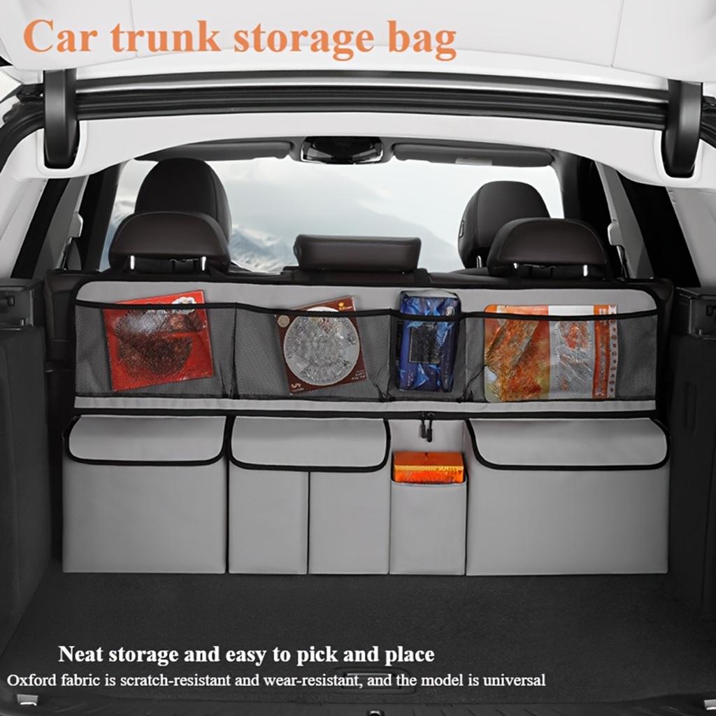 Seat Back Organizer Back Hanging Storage Bag Easy To Attach and Remove Large Capacity Bags for SUV Truck Van