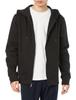 Amazon Essentials Men's Zip-Up Fleece-Lined Hoodie, Black, Size 2XL