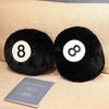 Nice Simulation Billiards 8 Ball Plush Pillow Stuffed Soft Eight Pool Players Home Decor Indoor Sport Creative Gift Long Pillow