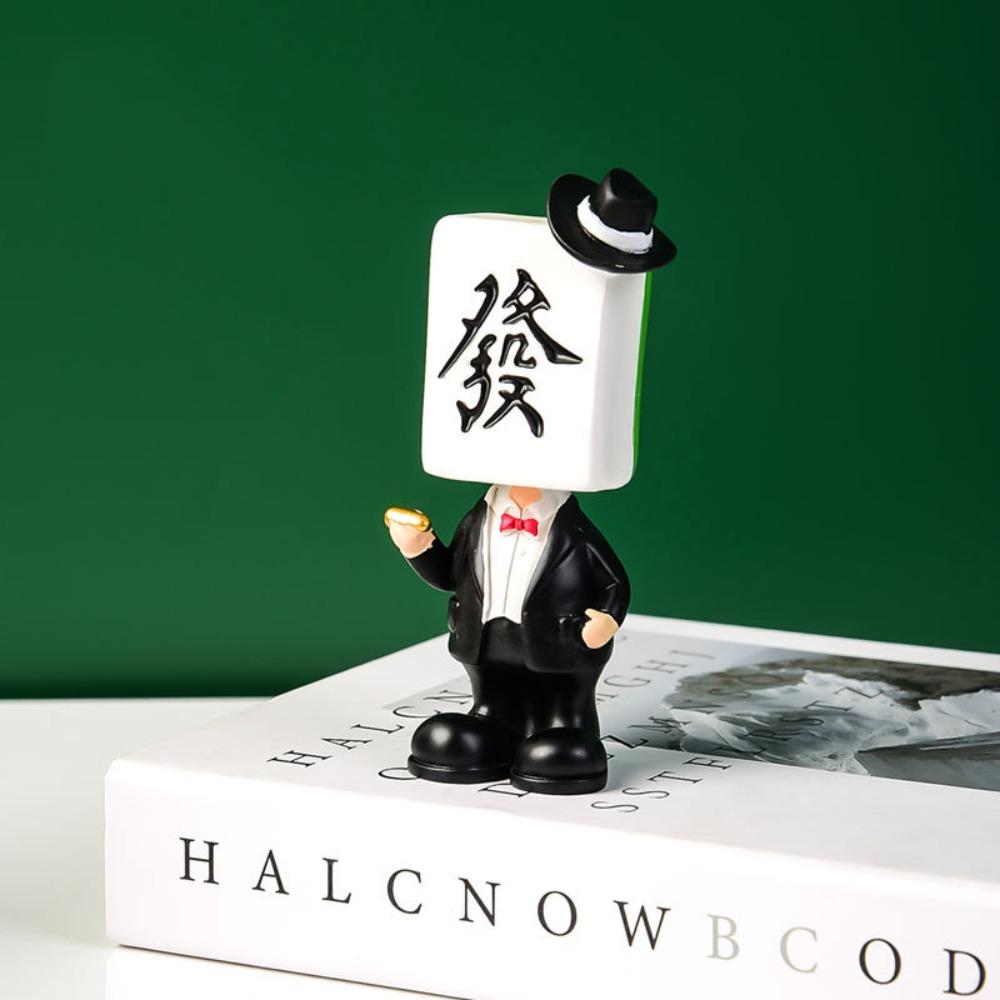 Миниатюрный Маджонг Мини Фигурка Ручной Работы Фигурка Маджонга Игрушки Подарок на День Рождения Детям