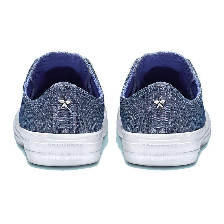 Converse Chuck Taylor All Star Starware Низкие Повседневные Удобные Низкие Кеды из Канваса Женские кроссовки Синий 564916C