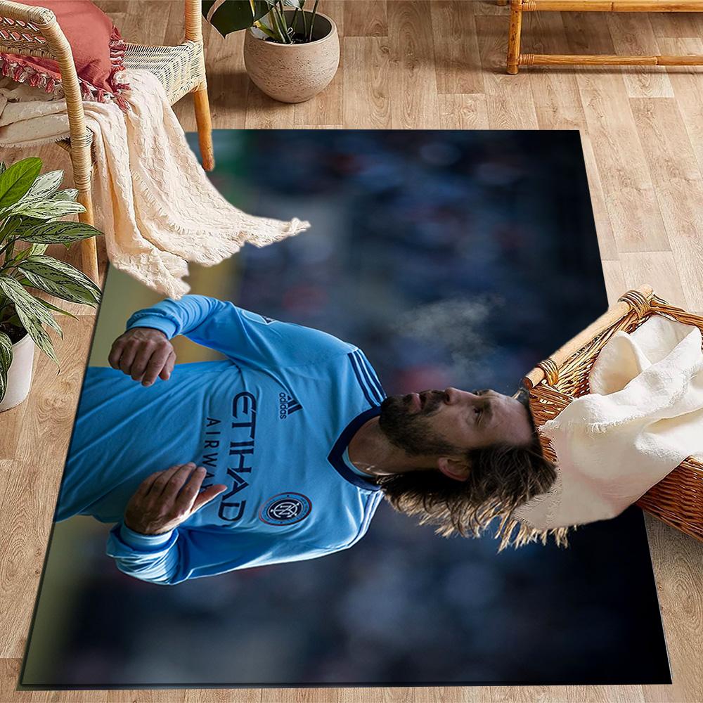 Player Blue Jersey Area Rug Design for Playrooms Study room Dining Room Outdoor Anti-slip Rug Decorate Offices Perfect Gift for Women/Men