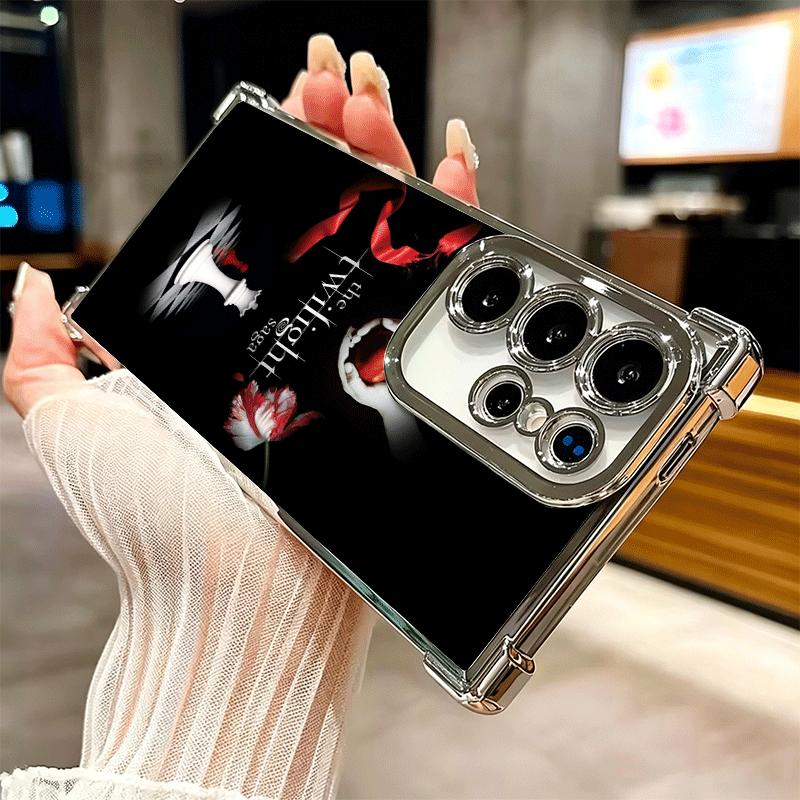 Чехол для телефона с покрытием Эдуард из Саги «Сумерки» Для Samsung Galaxy S24 S25 FE S26 Edge S23 Ultra S22 S21 Plus S20 Противоударный чехол с подушками безопасности