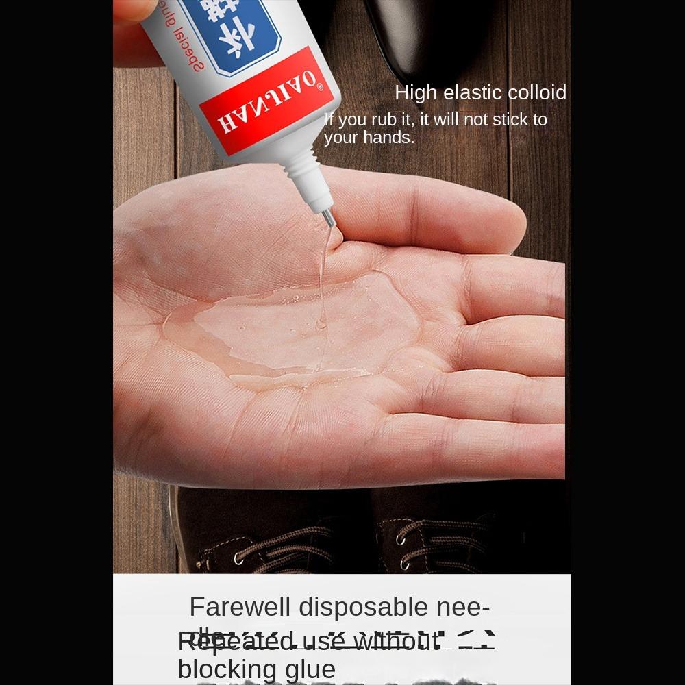 60ML Adhesive Worn Shoes Adhesive Waterproof Shoes Repairing Glue Mending Liquid Tool  Boot Sneakers